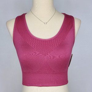 Core 10 Seamless Yoga Racer Back Top Bra, NWT, XS